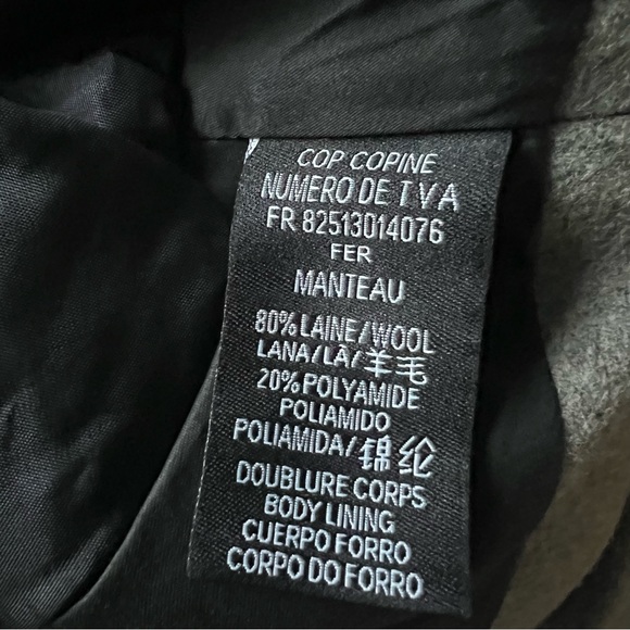 Cop Copine Luxury Wool Coat Size S - Picture 14 of 14